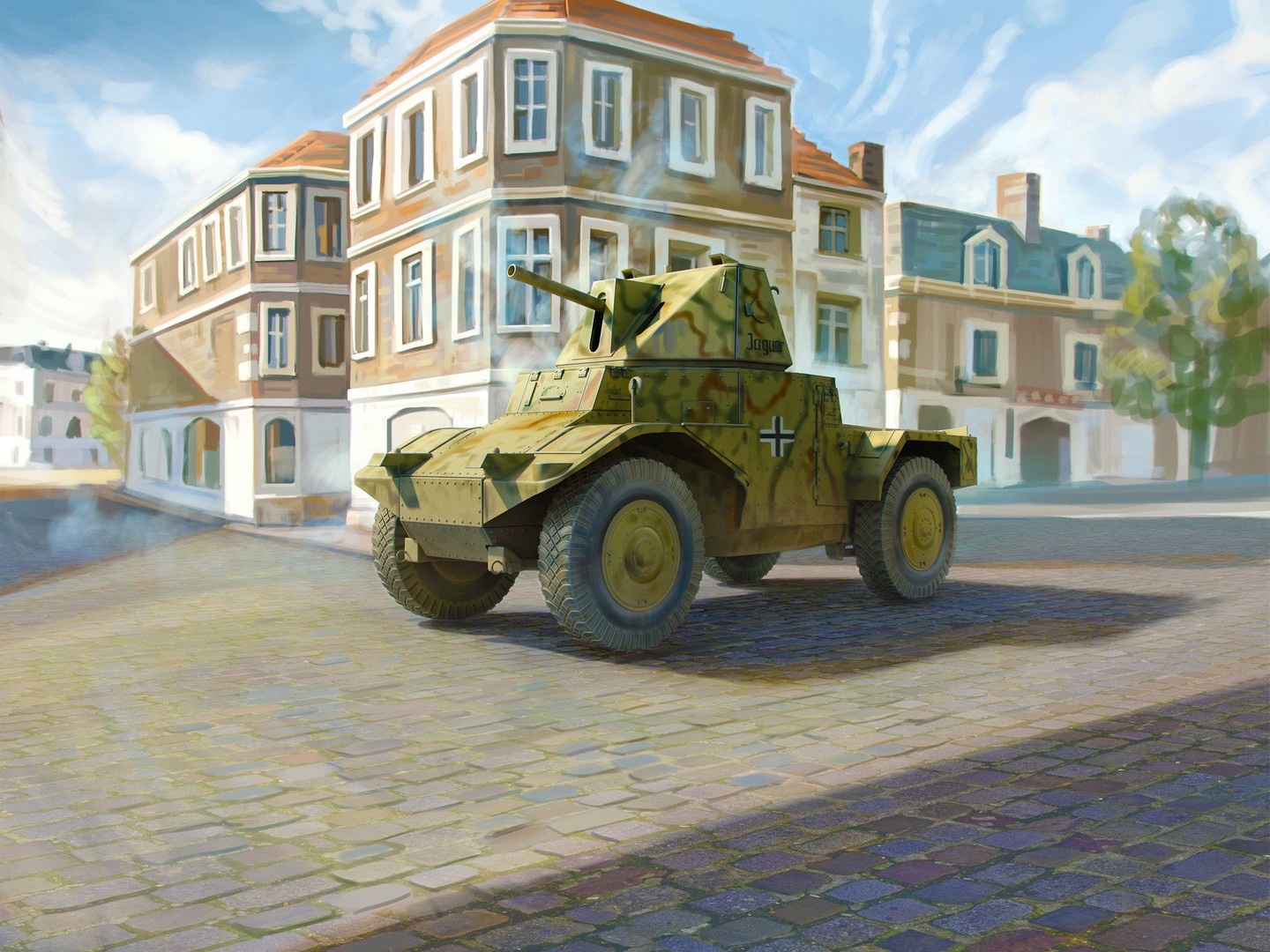ICM PanzerspƤhwagen P 204 (f) with CDM Turret, WWII German Armoured Vehicle