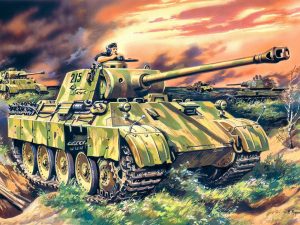 ICM Pz.Kpfw.V Panther Ausf.D, WWII German Tank                   