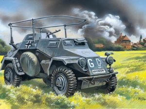 ICM Sd.Kfz.223, German Radio Communication Vehicle