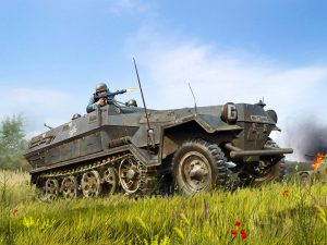 ICM Sd.Kfz.251/1 Ausf.A, WWII German Armoured Personnel Carrier