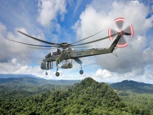 ICM Sikorsky CH-54A Tarhe with M-121 bomb