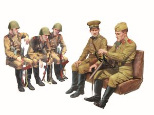ICM Soviet Army Servicemen (1979-1991) 5 Figures