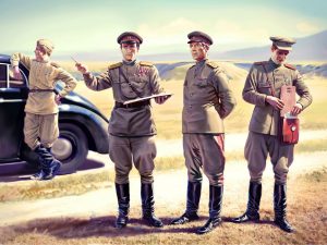 ICM Soviet Staff Personnel (1943-1945) 4 Figures