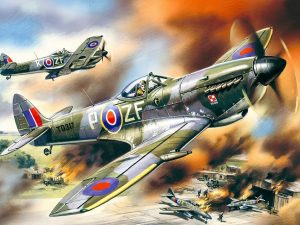 ICM Spitfire Mk.XVI, WWII British Fighter