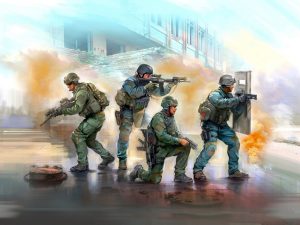 ICM S.W.A.T. Team with 4 Figures