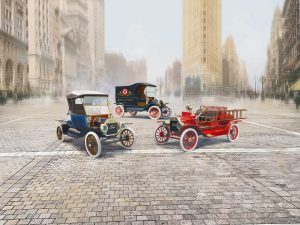 ICM The Various 'Tin Lizzie' Ford Model T Variants (Set of 3)