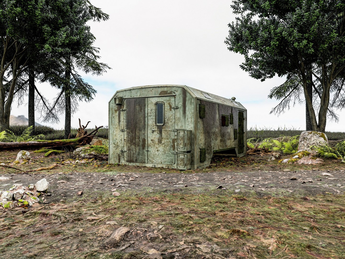 ICM Truck Box Body of Military Vehicle (KUNG)