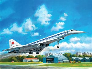 ICM Tupolev-144D, Soviet Supersonic Passenger Aircraft