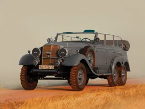 ICM Typ G4 (Kfz.21), WWII German Staff Car