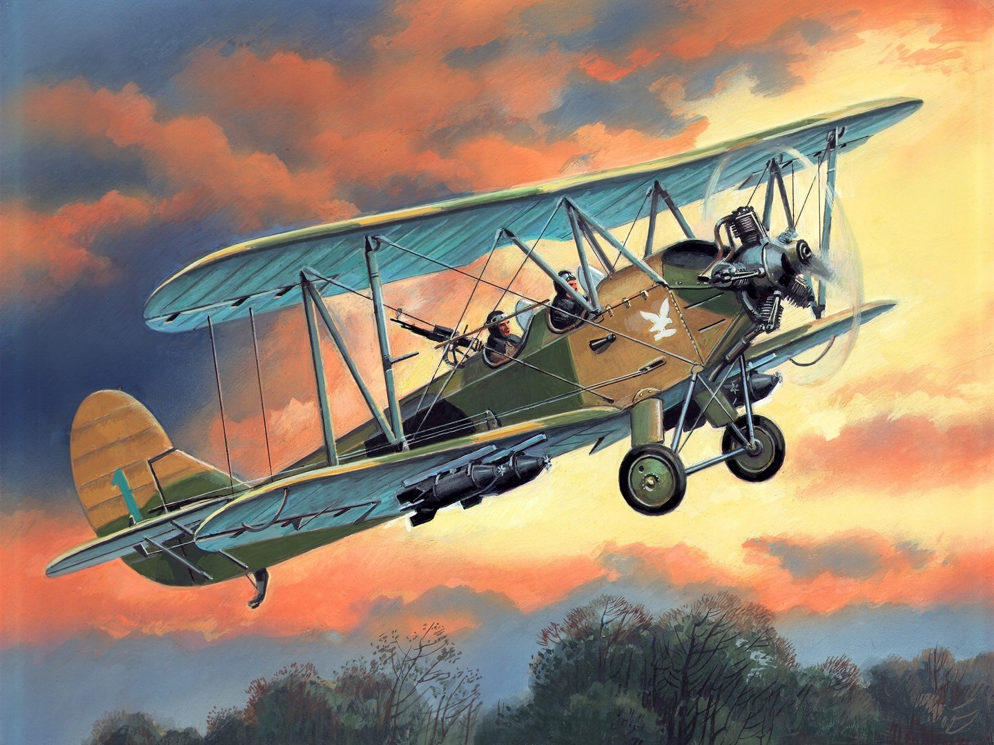 ICM U-2/Po-2VS, WWII Soviet Night Light Bomber