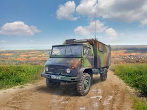 ICM Unimog S 404, German Military Radio Truck 