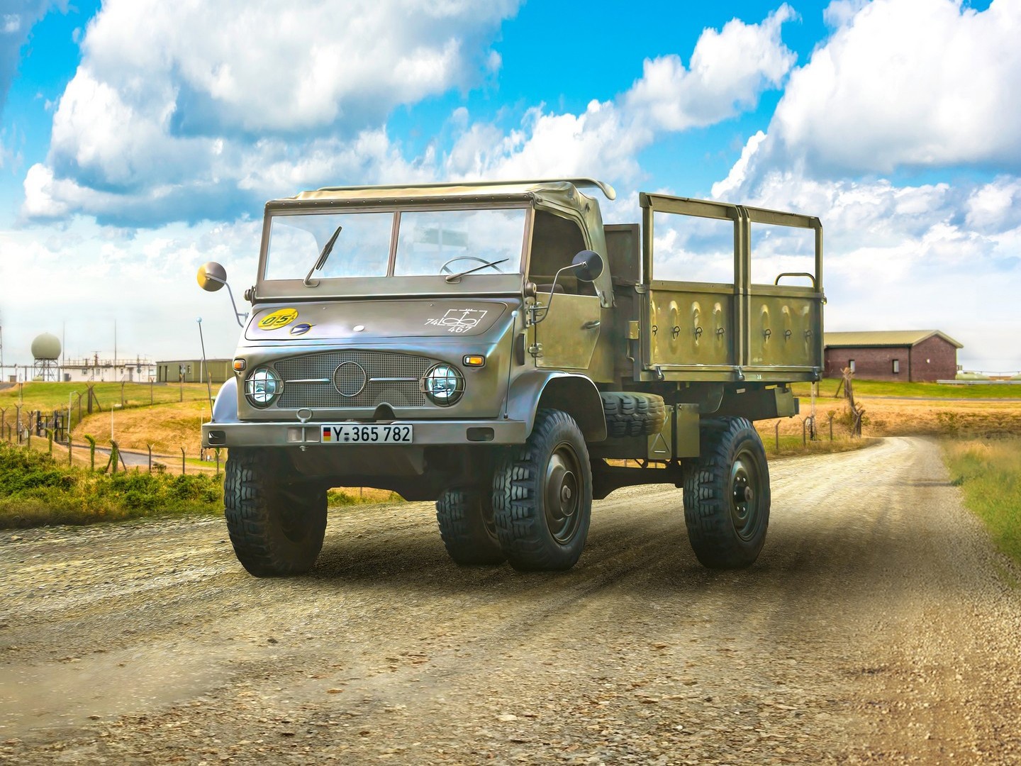 ICM Unimog S 404, German Military Truck