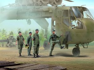 ICM U.S. Helicopter Pilots (1960s-1970s) 4 Figures