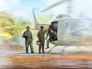 ICM U.S. Helicopter Pilots (Vietnam War) 3 Figures