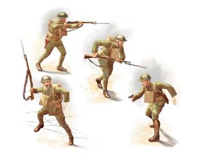ICM US Infantry (1918) 4 Figures