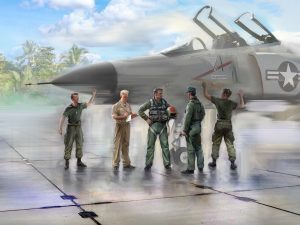 ICM U.S. Pilots & Ground Personnel (Vietnam War) 5 Figures