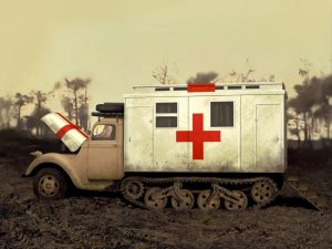 ICM V3000S/SS M Maultier with Shelter, WWII German Truck