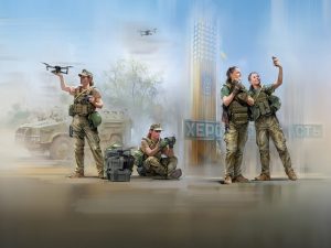 ICM "War Has No Gender" Servicewomen of the Armed Forces of Ukraine (4 Figures)