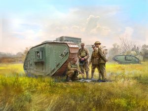 ICM WWI British Tank Crew 4 Figures