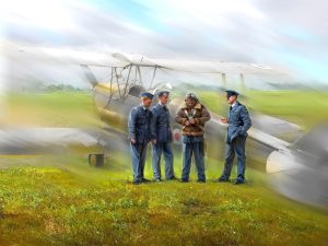 ICM WWII RAF Cadets 4 Figures