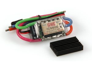 GWS ICS-600 Speed Controller (30A) 5-8 Cells BEC