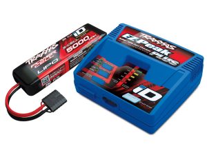 Traxxas iD Completer Pack with 1x EZ-Peak 4A Charger & 1x LiPo 3S 11.1V 5000mAh Battery