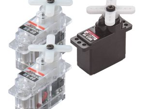 Multiplex Indoor Servo Set 2xHS-40 & 1xHS-65HB