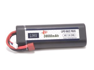 Intellect LiPo HC39 2S 3800mAh 7.6v Stick T-plug