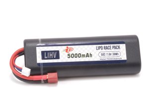 Intellect LiPo HC39 2S 5000mAh 7.6v Stick T-plug