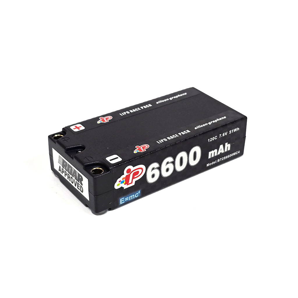 Intellect LiPo LiHV 6600mAh 2S 25.1mm Shorty 7.6v