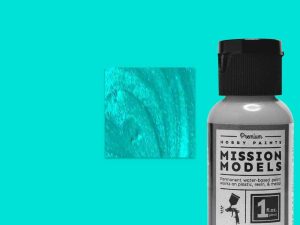 Mission Models Iridescent Duck Teal, 1oz