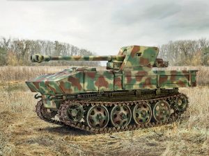 Italeri 7,5 cm RSO  with PAK40 RR