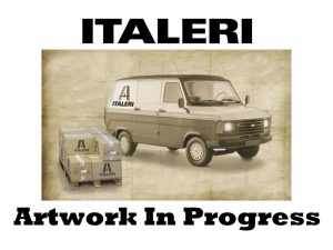 Italeri Ford Transit "Italeri" Van