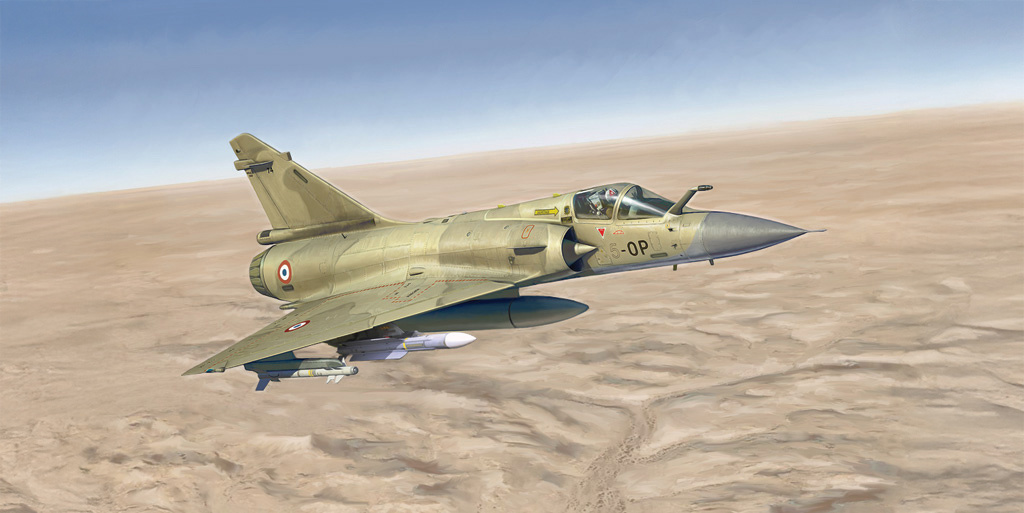 Italeri Mirage 2000C Gulf War
