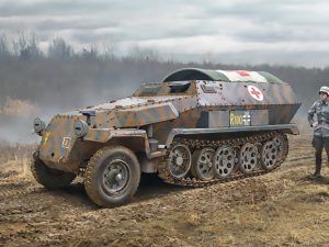 Italeri Sd.Kfz. 251/8 ambulance