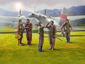 ICM Japanese Pilots and Ground Personnel WWII (5 Figures)