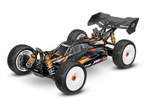 Traxxas Jato 4X4 VXL 1:8 4WD RTR Racing Buggy, Orange (+ TQi 2-ch, VXL-4s, Velineon 540XL, Clipless Body)