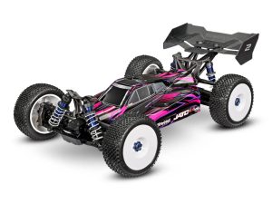 Traxxas Jato 4X4 VXL 1:8 4WD RTR Racing Buggy, Pink (+ TQi 2-ch, VXL-4s, Velineon 540XL, Clipless Body)
