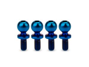 Killerbody JCI 5.5 x 6mm Revolved Ti Ball-Stud Blue 4pc