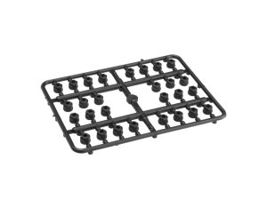 JConcepts-3mm Plastic Nut - 28pc