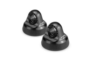 JConcepts-Fin, 12mm V2 Shock Cap-Black