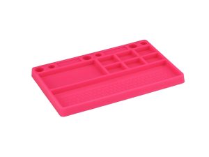 JConcepts Parts Tray, Rubber Material - Pink