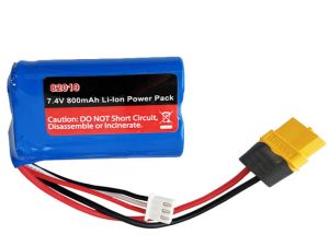 JOYSWAY 7.4V 800MAH LI-ION PACK WITH XT60 CONNECTOR