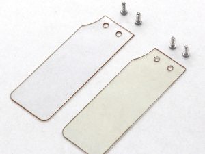 JOYSWAY RESCUE RUDDER PVC PLATE WITH SCREWS(PK2)