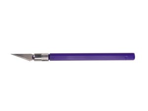 Excel K30 Light Duty Rite-Cut Knife with Safety Cap, Purple (Carded)