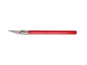 Excel K30 Light Duty Rite-Cut Knife with Safety Cap, Red (Carded)
