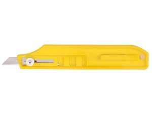 Excel K8 Flat Yellow Handle Knife (Carded)