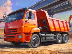 Zvezda Kamaz 65115 dump truck