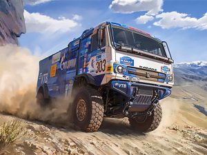 Zvezda Kamaz Rallye Truck