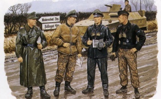 Dragon Kampfgruppe Peiper (Joachim Peiper & Staff, Adrennes 1944)